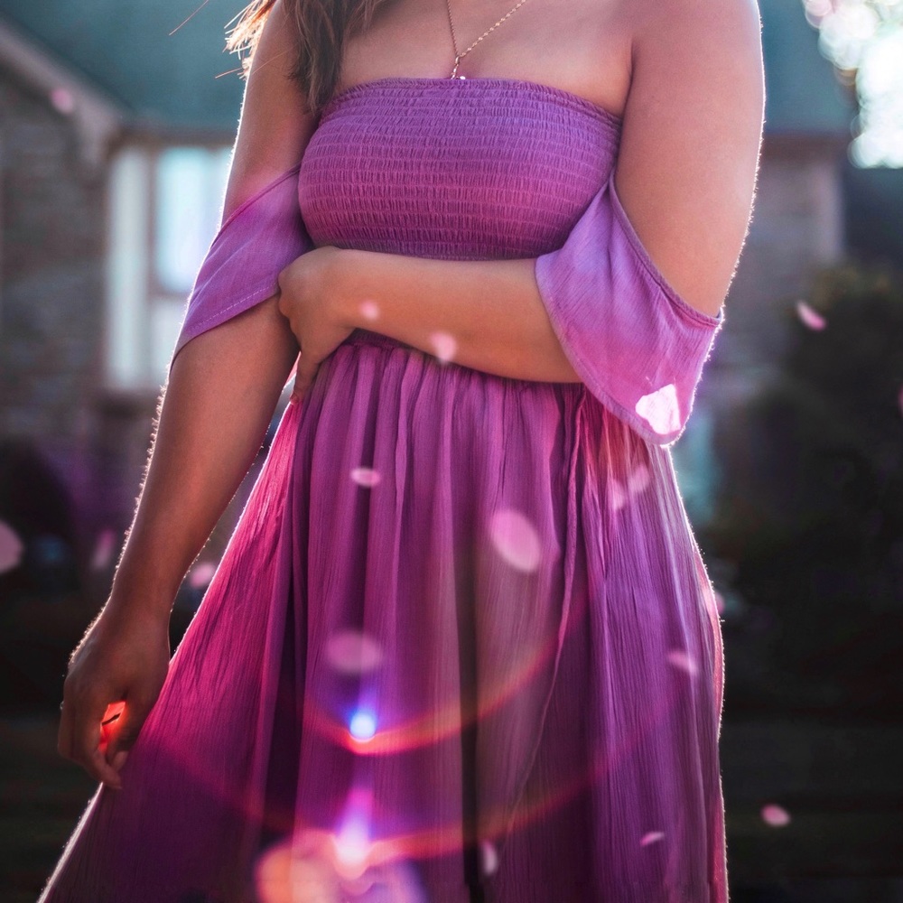 Princess off shoulder dress